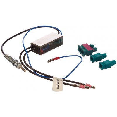 Anténní napáječ phantom a slučovač 2x Fakra - DIN – Zboží Živě