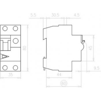 Eaton proudový chránič PFL6-16/1N/B/003-A