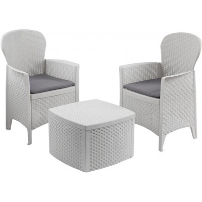 I.P.A.E-Progarden Zahradní set TREE, 3-dílný, bílá TREC12BI – Zboží Mobilmania