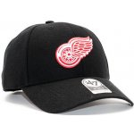 47 Brand Detroit Red Wings MVP Black Strapback černá / červená / šedá – Sleviste.cz