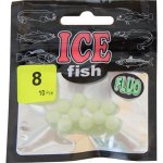 ICE fish Fluo korálky 6 mm Fluo 15 ks/bal – Zbozi.Blesk.cz