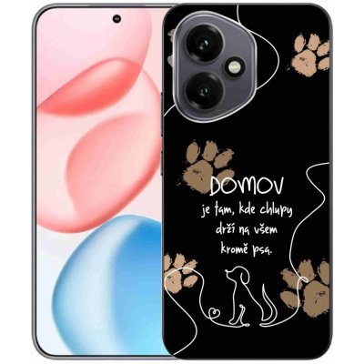 mmCase na Honor 400 - psí motiv černé pozadí – Sleviste.cz