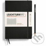 Leuchtturm1917 Zápisník Black Medium A5 čtverečkovaný – Zboží Dáma