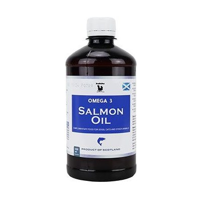 ProFitPet Lososový olej 100% surový 500 ml – HobbyKompas.cz