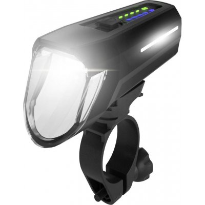 Fischer Fahrrad Frontlicht 100 Lux LED set černá