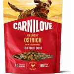 Carnilove Dog Crunchy Snack Ostrich with Blackberries 200 g – Hledejceny.cz