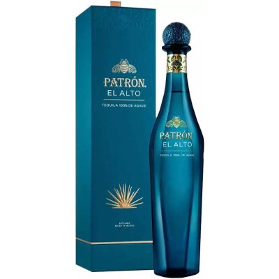 Patrón El Alto Tequila Reposado 40% 0,7 l (karton) – Zboží Dáma