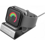 SWISSTEN Hliníkový stojánek pro Apple Watch stříbrná 25005100 – Zboží Živě
