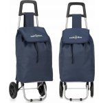 Nákupní vozík COLOBO ROLLY taška 40L skládací na kolečkách NÁMOŘNICKÁ MODRÁ – Sleviste.cz