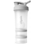 Vilgain Shaker Pro 2Go – Silver Mist 450 ml + 150 ml + 100 ml – Zboží Mobilmania