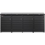 Scorpion Přístřešek na popelnice D07GG4Z antracit – Zboží Mobilmania