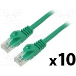 Lanberg PCU6-20CC-0200-G Patch U/UTP Kat: 6 RJ45 vidlice z obou stran lanko CCA – Zboží Živě