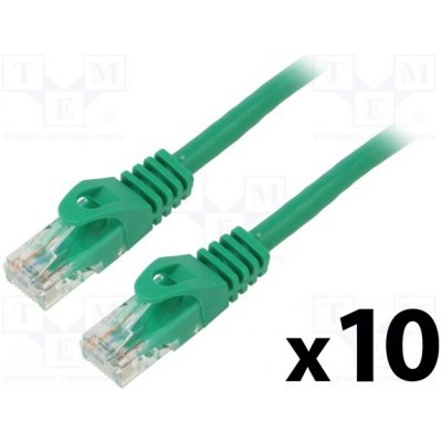 Lanberg PCU6-20CC-0200-G Patch U/UTP Kat: 6 RJ45 vidlice z obou stran lanko CCA – Zboží Živě