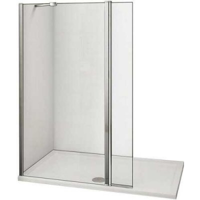 RAV-SLEZÁK Slezák-RAV: Sprchová zástěna WALK-IN DAFNE čiré/chrom 700+300 mm – Zboží Mobilmania