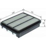 Vzduchový filtr BOSCH 1 457 433 968 – Hledejceny.cz