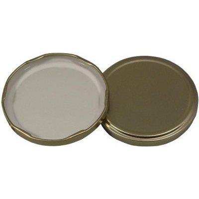 Zavařovací víčko TWIST 82 10ks zlaté – Zboží Mobilmania