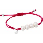 Tous Růžový náramek s perlami Nudos 213031500 – Hledejceny.cz