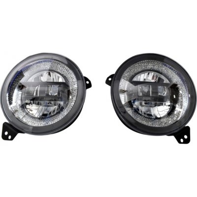 Sada 9" LED světlometů, Černá, Jeep Wrangler JL, Jeep Gladiator JT, serie Diamond Eye – Zbozi.Blesk.cz