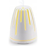 Fancy home Ultrasonická aroma lampa Lava bílá – Zboží Mobilmania