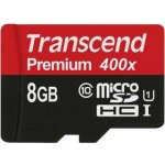 Transcend microSDHC 8 GB UHS-I TS8GUSDCU1 – Zboží Živě