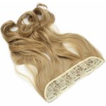 Clip pás kanekalon 60cm vlnitý přírodní blond – Hledejceny.cz