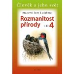 Pracovní listy k učebnici Rozmanitost přírody 4, 1.díl – Zboží Mobilmania