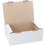 Eobaly.cz poštovní krabice 350 x 220 x 130 3VVL, bílá - 50 ks – Zboží Živě