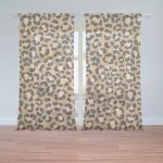 Sablio Záclony Gepardí vzor: 2ks 150x250cm – Hledejceny.cz