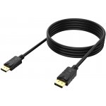 AKASA - 16K DP na DP kabel - AK-CBDP27-20BK – Zboží Mobilmania