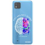 Pouzdro Picasee silikonové Realme C11 2021 - Brain - White čiré – Zboží Živě