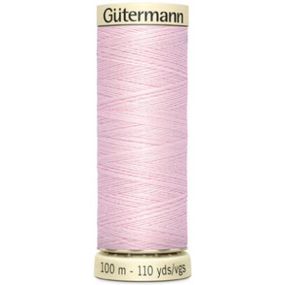 Nit PES Gütermann 100 (100m) - univerzální barva 372 - růžová – Sleviste.cz