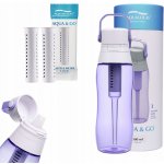 Aqualogis Aqua&Go 500 ml fialová – Zboží Mobilmania