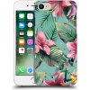 Pouzdro a kryt na mobilní telefon Apple Pouzdro Picasee silikonové Apple iPhone 7 - Hawaii čiré