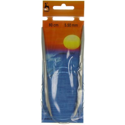 Jehlice kruhové 80 cm, 5,5 mm – Zboží Dáma