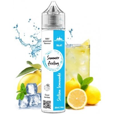 Star Taste Liquids Sicilian Lemonade - Summer Feeling Shake & Vape 20 ml – Zboží Mobilmania
