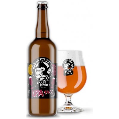 Nachmelená Opice 14 IPA 6% 0,75 l (sklo)