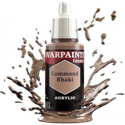 Army Painter: Warpaints Fanatic Command Khaki 18ml – Zboží Mobilmania