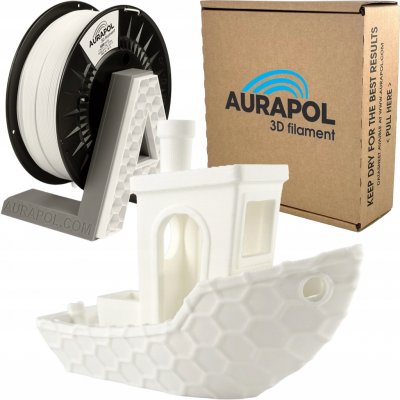 AURAPOL PLA – Bílá 1,75 mm; 1 kg – Hledejceny.cz