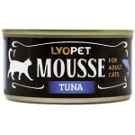 Lyopet cat Tuňákový Mousse 90 g – Hledejceny.cz