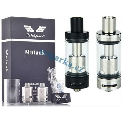 Uncig Clearomizér Mutank RTA SET nerezový 5ml – Zboží Dáma Uncig Clearomizér Mutank RTA SET nerezový 5ml – Zboží Dáma