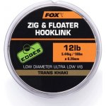 Fox Zig & Floater Hooklink Trans Khaki 100 m 0,28 mm 12 lbs – Hledejceny.cz