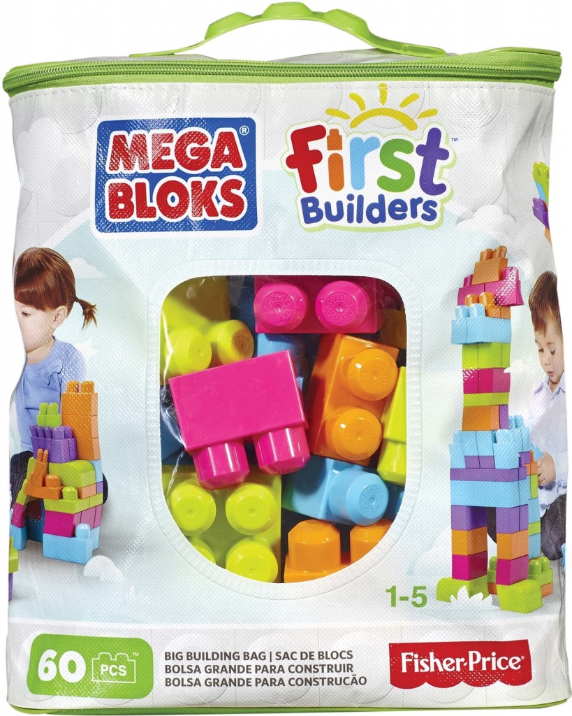 Specifikace Mega Bloks First Builders Big Building bag unisex 60 ks -  Heureka.cz