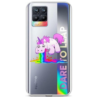 TopQ Realme 8 silikon Rainbow Splash – Zboží Mobilmania