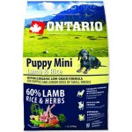 Ontario Puppy Mini Lamb & Rice 0,75 kg – Hledejceny.cz