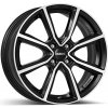 Alu kolo, lité kolo Dezent TN 7x17 4x98 ET35 black polished