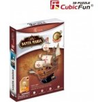 CubicFun 3D puzzle Loď Santa Maria 113 ks – Sleviste.cz