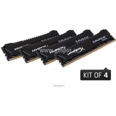 Kingston DDR4 64GB 2666MHz CL15 (4x16GB) HX426C15SBK4/64 – Sleviste.cz