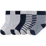 lupilu chlapecké nízké ponožky s BIO bavlnou 7 párů bílá/modrá/šedá/černá – Zboží Mobilmania
