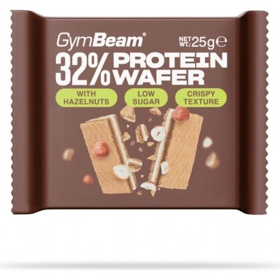 GymBeam 32% Protein Wafer 25 g – Hledejceny.cz