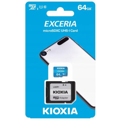 KIOXIA EXCERIA microSDXC UHS-I U1 64 GB LMEX1L064GG2 – Zboží Živě